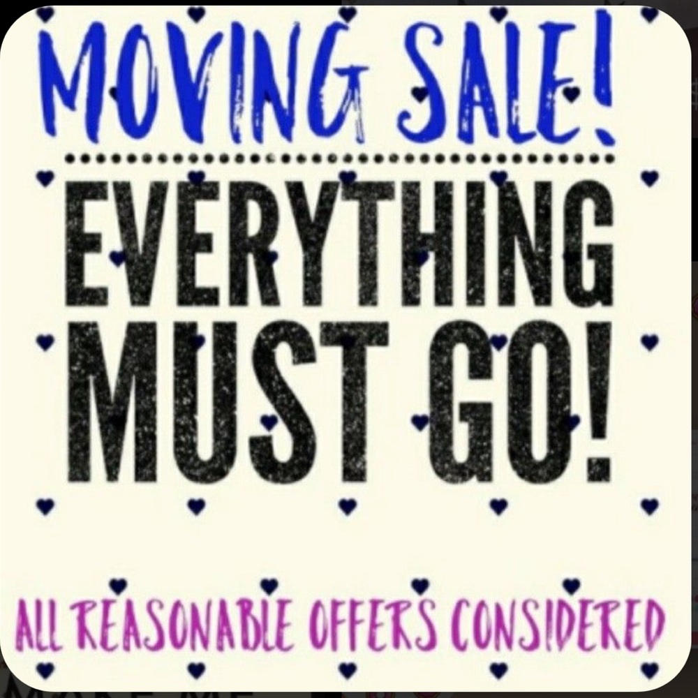 Everything must go! Make me an offer
